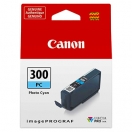 Canon originální ink PFI-300P C, 4197C001, photo cyan, 14,4ml