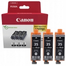 Canon originální ink PGI-35 BK TRIPLE, 1509B028, black