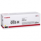 Canon originální toner 055 H Y, 3017C002, yellow, 5900str., high capacity