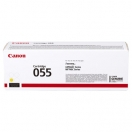 Canon originální toner 055 Y, 3013C002, yellow, 2100str.