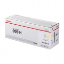 Canon originální toner 059 H Y, 3624C001, yellow, 13500str., high capacity