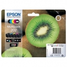 Epson originální ink C13T02E74010, 202, CMYK, 1x6.9ml, 4x4.1ml