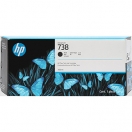 HP originální ink 498N8A, HP 738, černá, 300ml