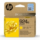 HP originální ink EvoMore 4K0U9NE#CE1, HP 924e, yellow, 800str.