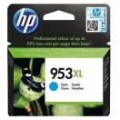 HP originální ink F6U16AE, HP 953XL, cyan, 1450str., 20ml, high capacity