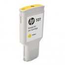 HP originální ink F9J78A, HP 727, yellow, 300ml