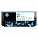 HP originální ink F9K05A, HP 745, matte black, 300ml