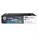 HP originální ink L0R14A, HP 981Y, magenta, 16000str., 185ml, extra high capacity