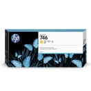 HP originální ink P2V79A, HP 746, yellow, 300ml