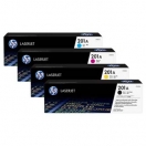 HP originální toner CF401X, HP 201X, cyan, 2300str., 770g