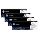 HP originální toner CF402X, HP 201X, yellow, 2300str., 770g