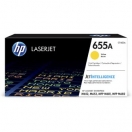 HP originální toner CF452A, HP 655A, yellow, 10500str.