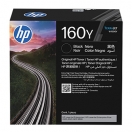 HP originální toner W1600Y, HP160Y, black, 38000str.