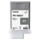 Náplň Canon PFI106GY - grey, šedá inkoustová náplň do tiskárny