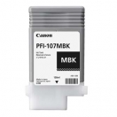 Náplň Canon PFI107MBK, matte black, černá inkoustová náplň