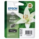 Náplň Epson C13T059740 - light black, světle černá tisková kazeta