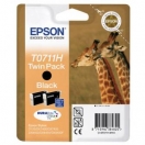 Náplň Epson C13T07114H10 - black, černá tisková kazeta