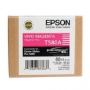 Náplň Epson C13T580A00 - vivid magenta, intenzivní purpurová tisková kazeta