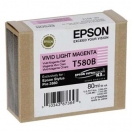 Náplň Epson C13T580B00 - light vivid magenta, světlá intenzivní purpurová tisková kazeta