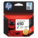 Náplň HP CZ102AE#BHK, HP č. 650 - color, barevná inkoustová kazeta