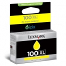 Náplň Lexmark 14N1071E, #100XL - yellow, žlutá inkoustová kazeta